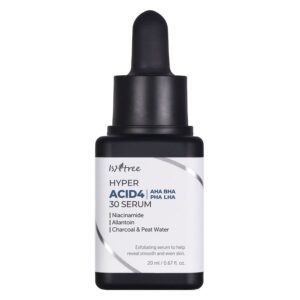 Isntree Hyper Acid4 AHA BHA PHA LHA 30 Serum 20ml