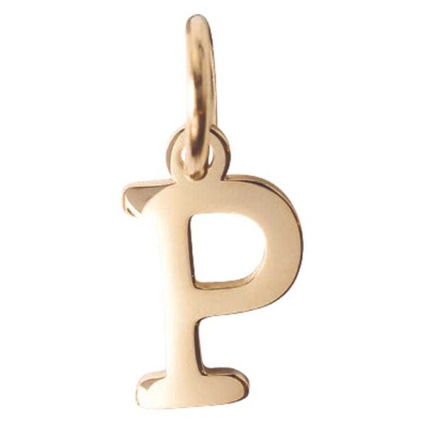 DARK Letter Charm P