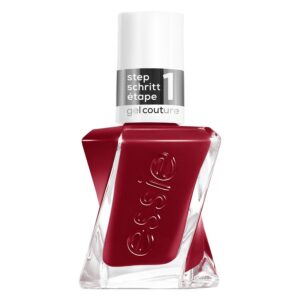 Essie Gel Couture 509 Paint The Gown Red 13