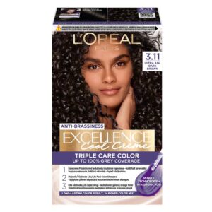 L&apos;Oréal Paris Excellence Cool Creme 3.11 Ultra Ash Dark Brown