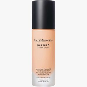 BAREPRO 24HR Skin-Perfecting Matte Liquid Foundation SPF 20 30 ml (Farge: Fair 12 Cool)