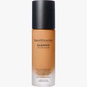 BAREPRO 24HR Skin-Perfecting Matte Liquid Foundation SPF 20 30 ml (Farge: Medium Deep 40 Warm)