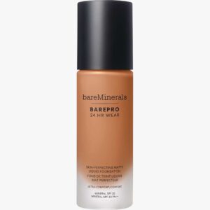 BAREPRO 24HR Skin-Perfecting Matte Liquid Foundation SPF 20 30 ml (Farge: Medium Deep 46 Cool)