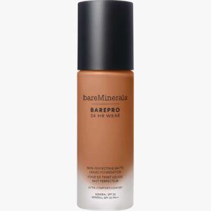 BAREPRO 24HR Skin-Perfecting Matte Liquid Foundation SPF 20 30 ml (Farge: Medium Deep 45 Neutral)