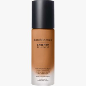 BAREPRO 24HR Skin-Perfecting Matte Liquid Foundation SPF 20 30 ml (Farge: Medium Deep 46 Neutral)