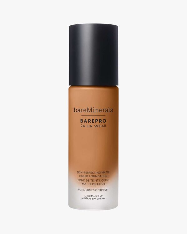 BAREPRO 24HR Skin-Perfecting Matte Liquid Foundation SPF 20 30 ml (Farge: Medium Deep 46 Neutral)