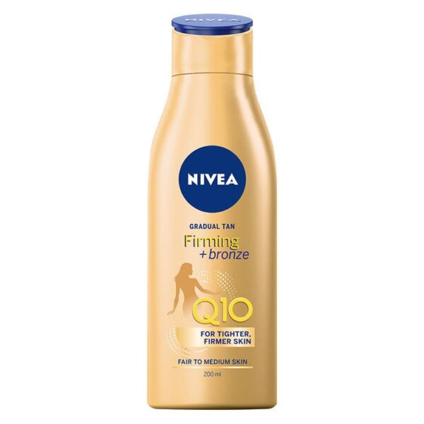 NIVEA Gradual Tan Firming + Bronze Q10 Body Lotion 200ml