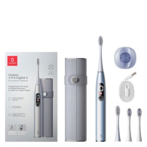 Oclean Electric X Pro Digital Toothbrush Set Silver