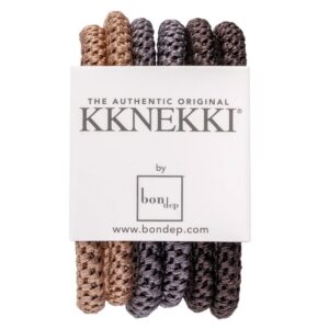 Kknekki Slim Hair Tie Bundle12 6pcs