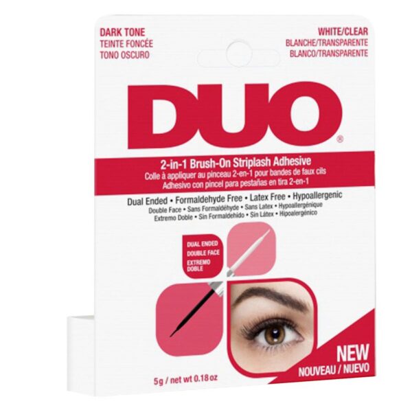 Duo 2-In-1 Clear And Dark Brush On 5g