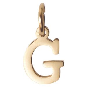 DARK Letter Charm G