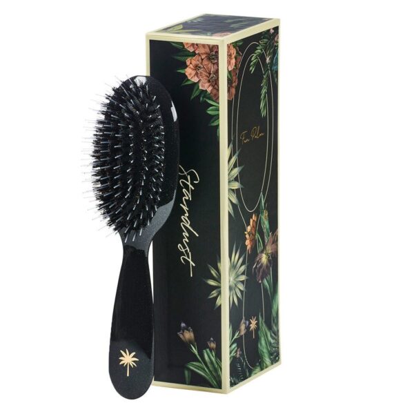 Fan Palm Boar & Nylon Brush Stardust Small