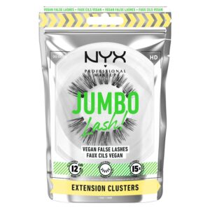 NYX Professional Makeup Jumbo Lash! Vegan False Lashes 01 Extensi