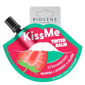 Biovène Kiss Me Strawberry Tinted Lip Balm 8ml