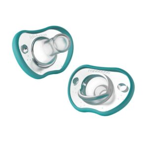 Nanobébé Flexy Pacifier Turquoise 0-3m 2pcs