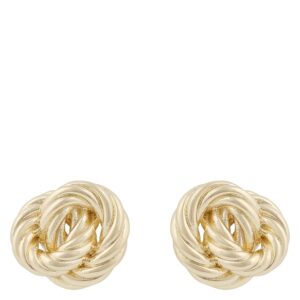 SNÖ Of Sweden Row Earrings Plain Gold Onesize