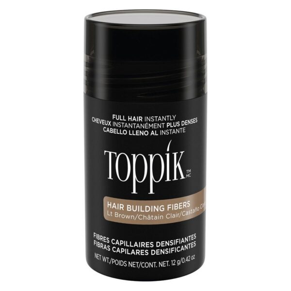 Toppik Hair Building Fiber Light Brown 12g