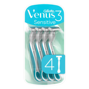 Gillette Venus 3 Sensitive Disposable Razors 4 Blades