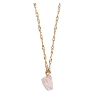 Timi Of Sweden You&apos;re Gorgeous Rose Quartz Necklace