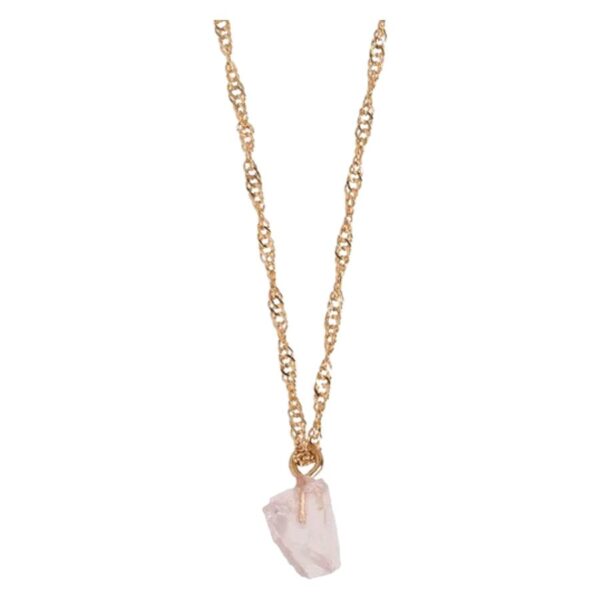 Timi Of Sweden You&apos;re Gorgeous Rose Quartz Necklace