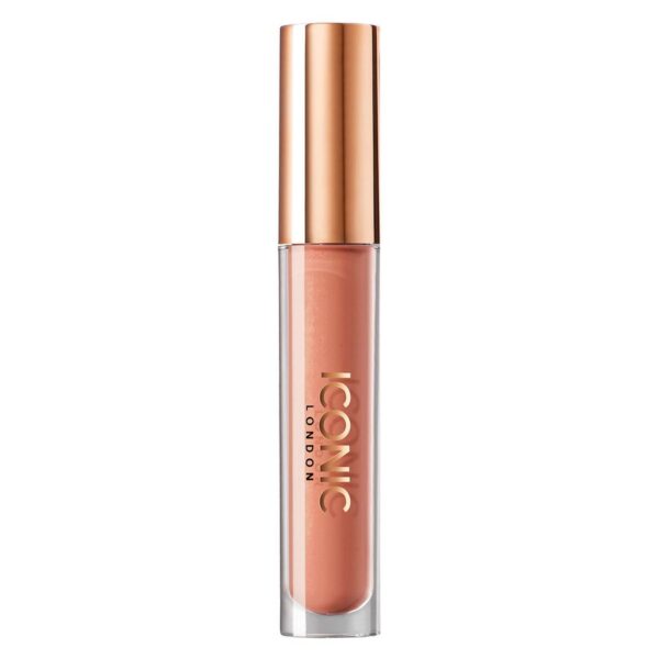 Iconic London Lip Plumping Gloss Feeling It Brown Nude 5ml