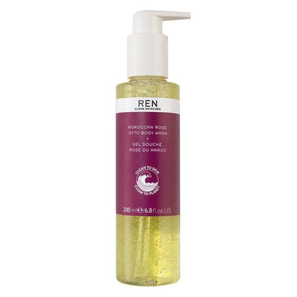 REN Clean Skincare Moroccan Rose Otto Body Wash 200ml