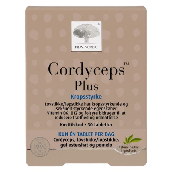 New Nordic Cordyceps Plus 30 pcs