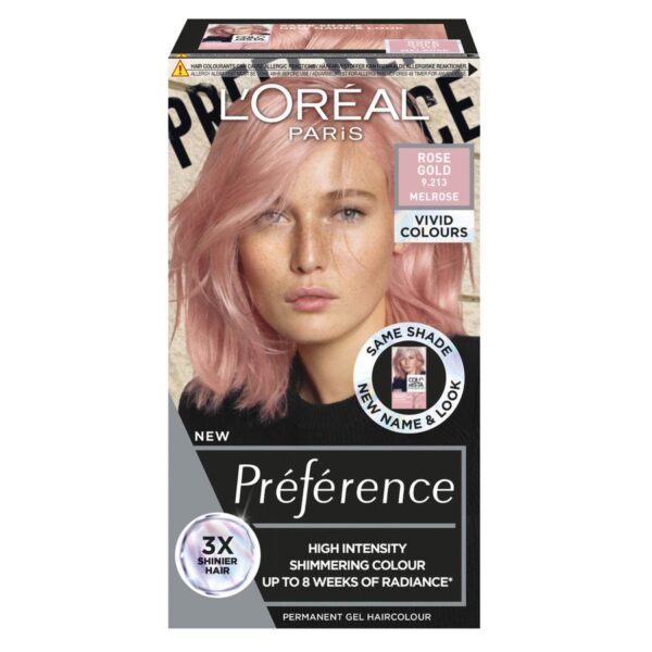 L&apos;Oréal Paris Préférence Vivid Colours 9.213 Rose Gold