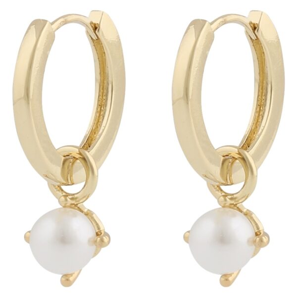 SNÖ Of Sweden Lucy Ring Pendant Earrings Gold White Onesize