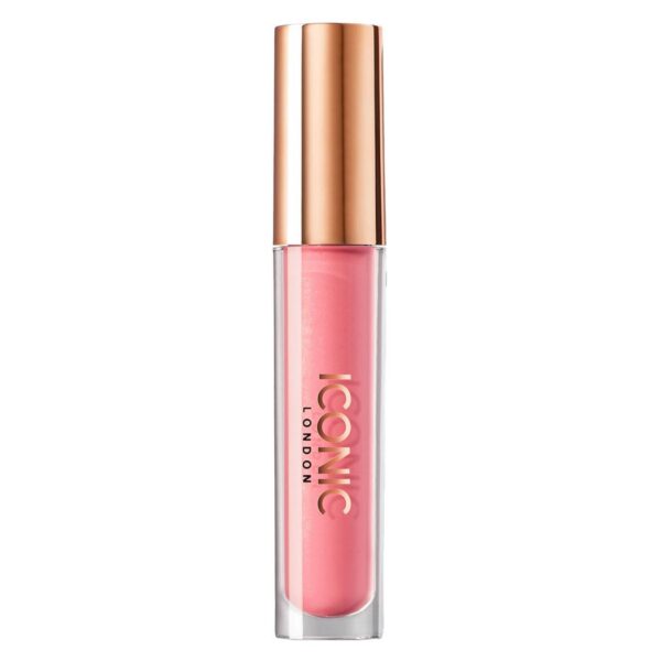 Iconic London Lip Plumping Gloss Peek-a-Boo Bright Pink 5ml