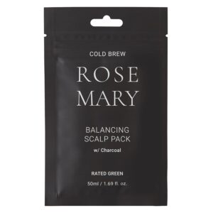 Rated Green Cold Brew Rosemary Balancing Scalp Pack With Charcoal