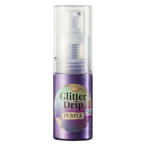 GlitterDrip Spiselig Glitter Lilla 10g