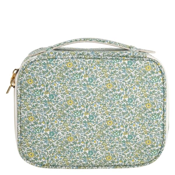 Bon Dep Soft Beauty Bag Mw Liberty Katie and Millie Green