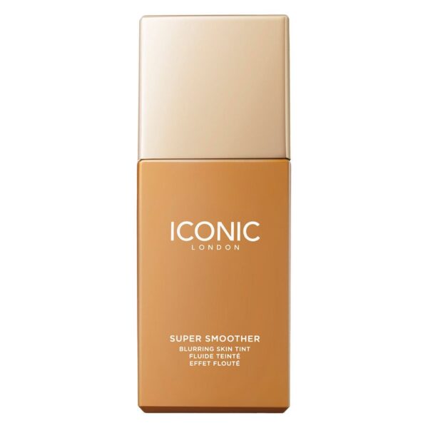 Iconic London Super Smoother Blurring Skin Tint Golden Tan 30ml