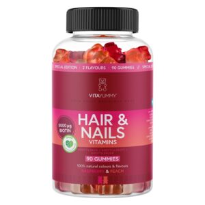 Vitayummy Hair & Nails Mix Raspberry & Peach 90pcs