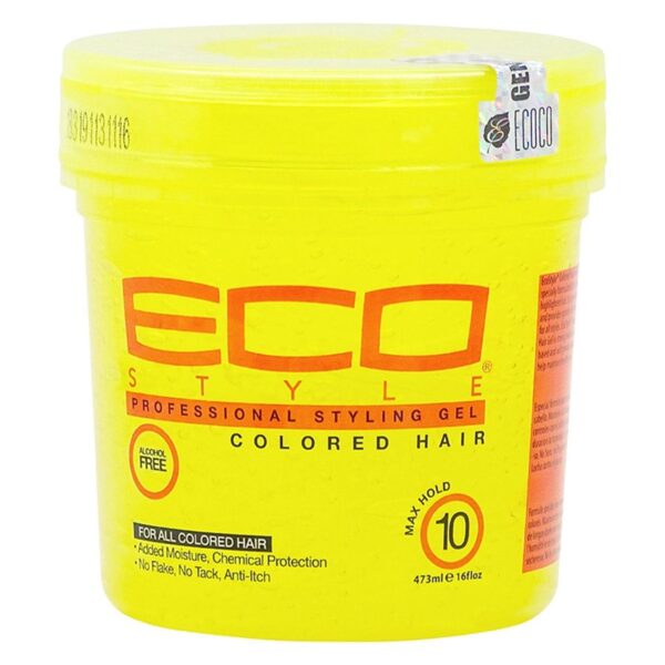 Eco Style Color Treated Yellow Styling Gel 473ml