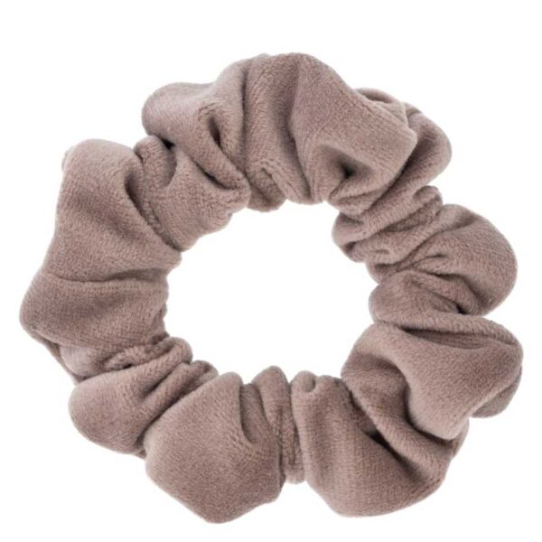 DARK Velvet Hair Tie Taupe