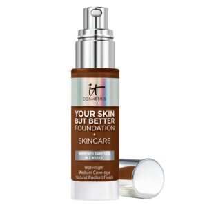 It Cosmetics Your Skin But Better Foundation + Skincare 61 Deep N