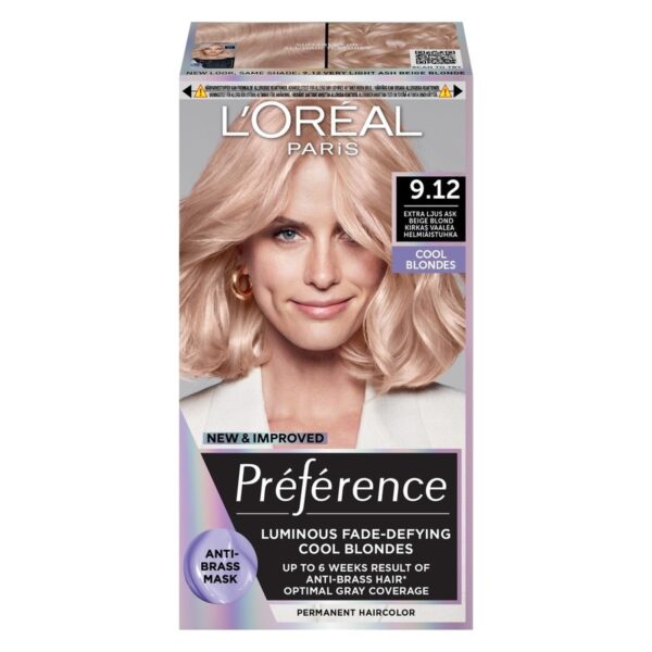 L&apos;Oréal Paris Préférence Core Cool Blondes 9.12