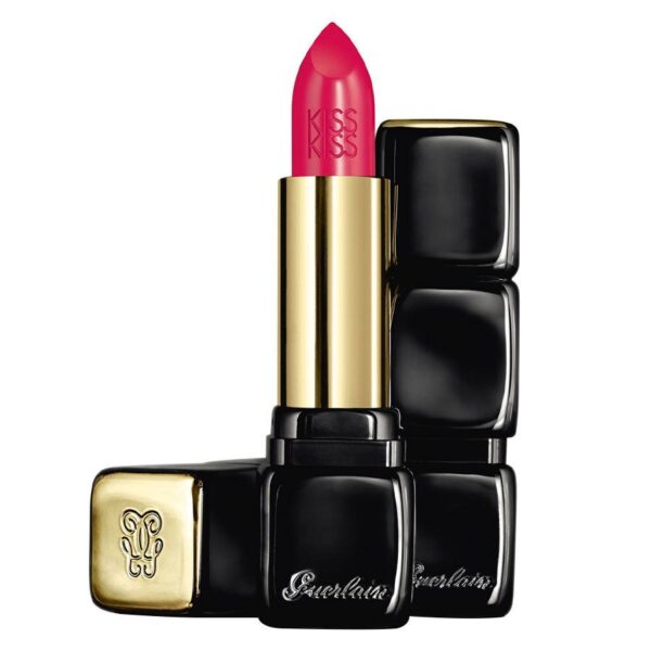 Guerlain Kiss Kiss Lipstick #373 Raspberry Kiss 3