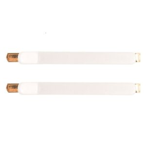 DARK Bobby Pin White 2pk