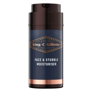 King C Gillette Face & Stubble Moisturizer 100ml