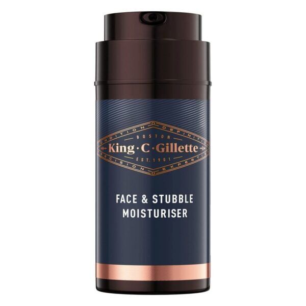 King C Gillette Face & Stubble Moisturizer 100ml