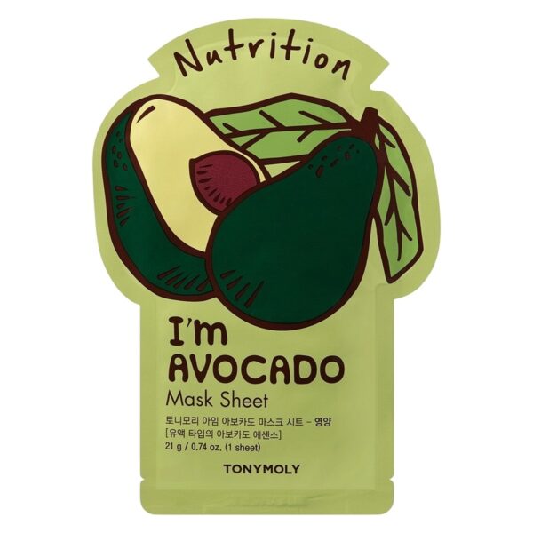 TONYMOLY I´m Avocado Mask Sheet 21g