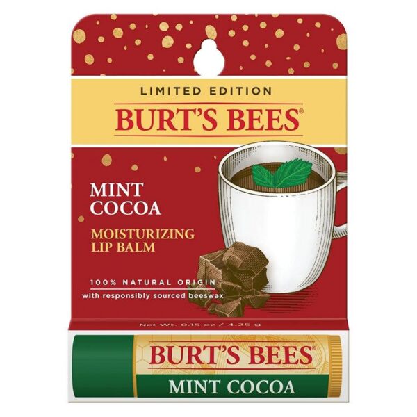 Burt&apos;s Bees Mint & Cocoa Lip Balm 4