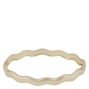 SNÖ Of Sweden Row Oval Bracelet Plain Gold Onesize