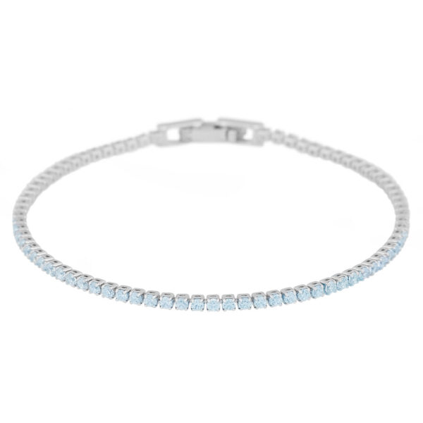 SNÖ Of Sweden Sally Stone Bracelet Silver Llight Blue Onesize