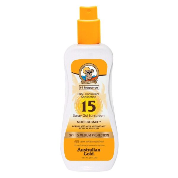 Australian Gold Spray Gel SPF15 237ml