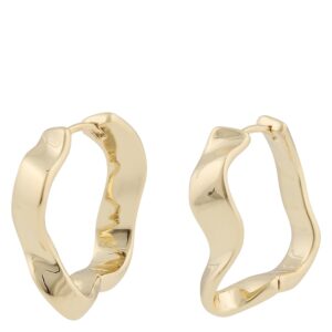 Snö Of Sweden Stina Ring Earring Plain Gold