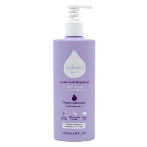 Kokoso Baby Hair & Body Wash Scented 200ml